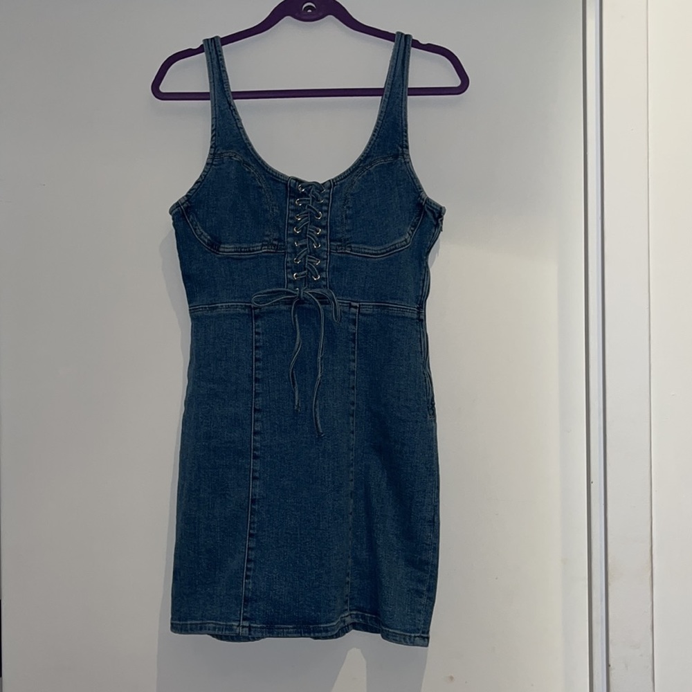 Urban Outfitters Jean mini dress